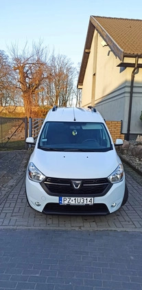 Dacia Dokker cena 27900 przebieg: 204500, rok produkcji 2018 z Buk małe 466